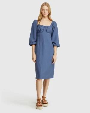 Tamika Linen Blend Dress