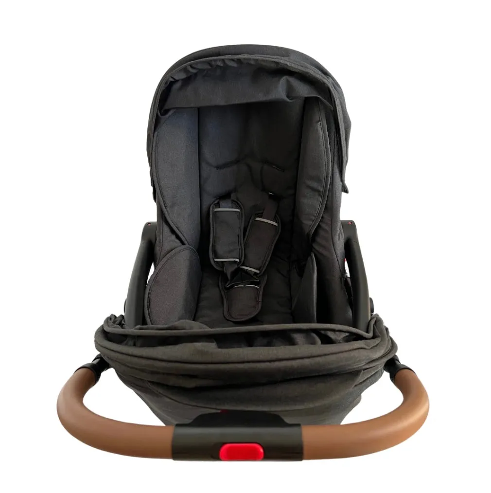 The Glide - Compact Travel Stroller and Capsule Car Seat Combo with Pull Handle