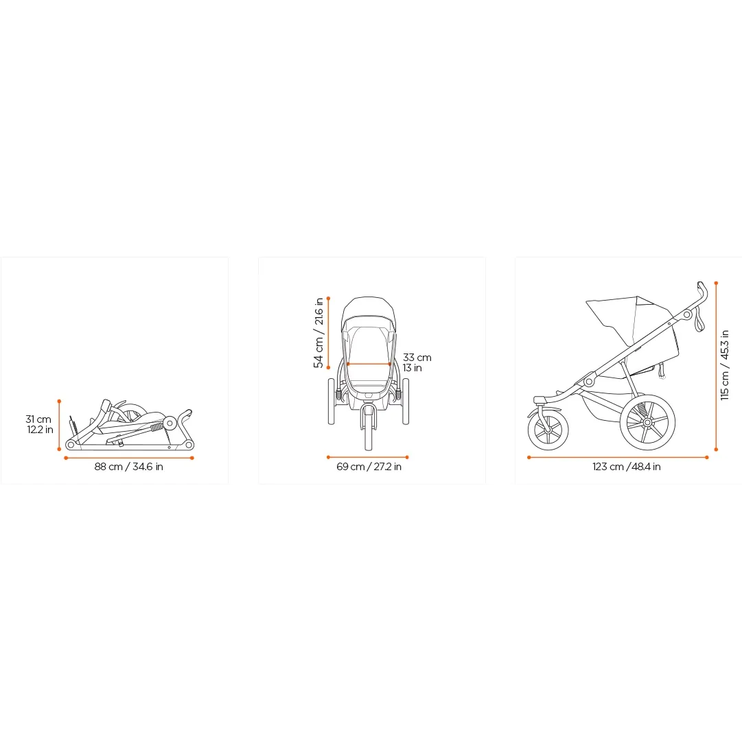 Thule Urban Glide 3 VARIOUS COLOURS