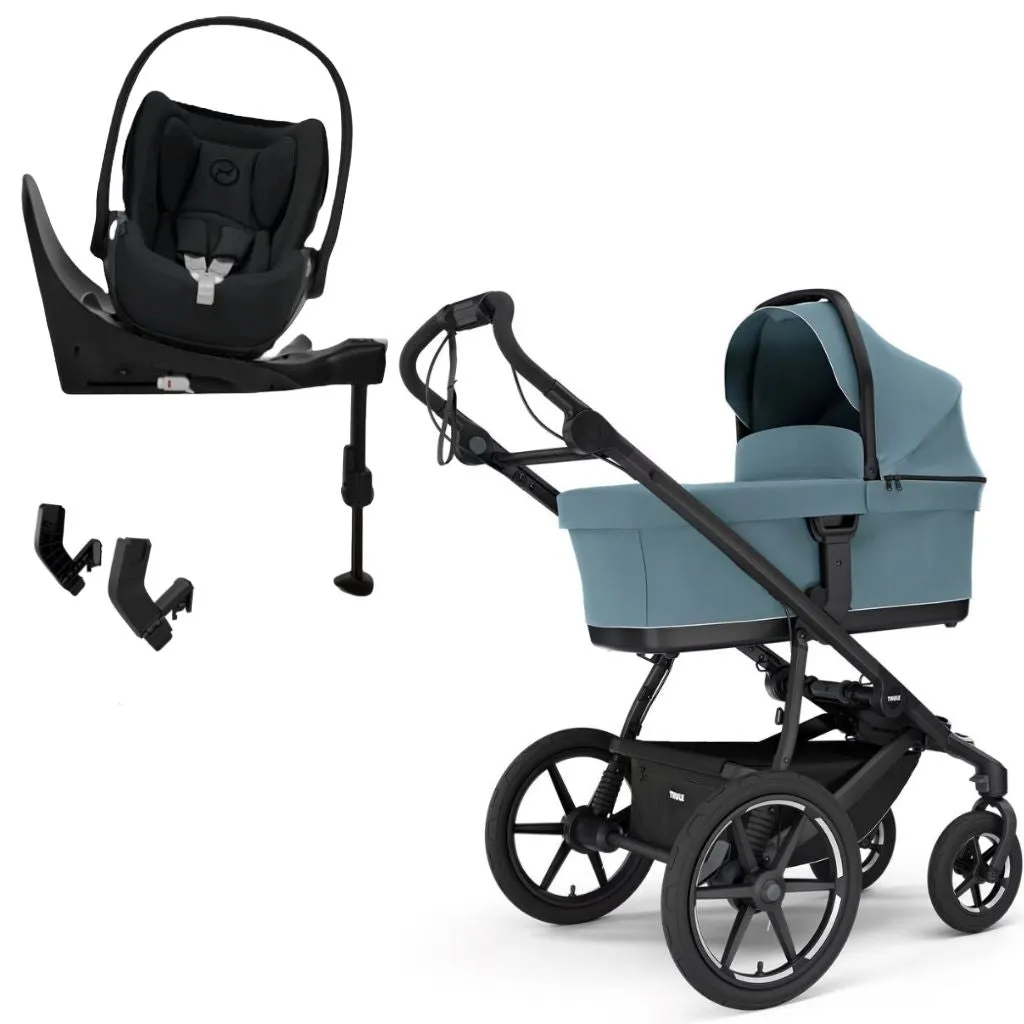 THULE URBAN GLIDE 4-WHEEL WITH CYBEX CLOUD T AND BASE T TRAVEL SYSTEM