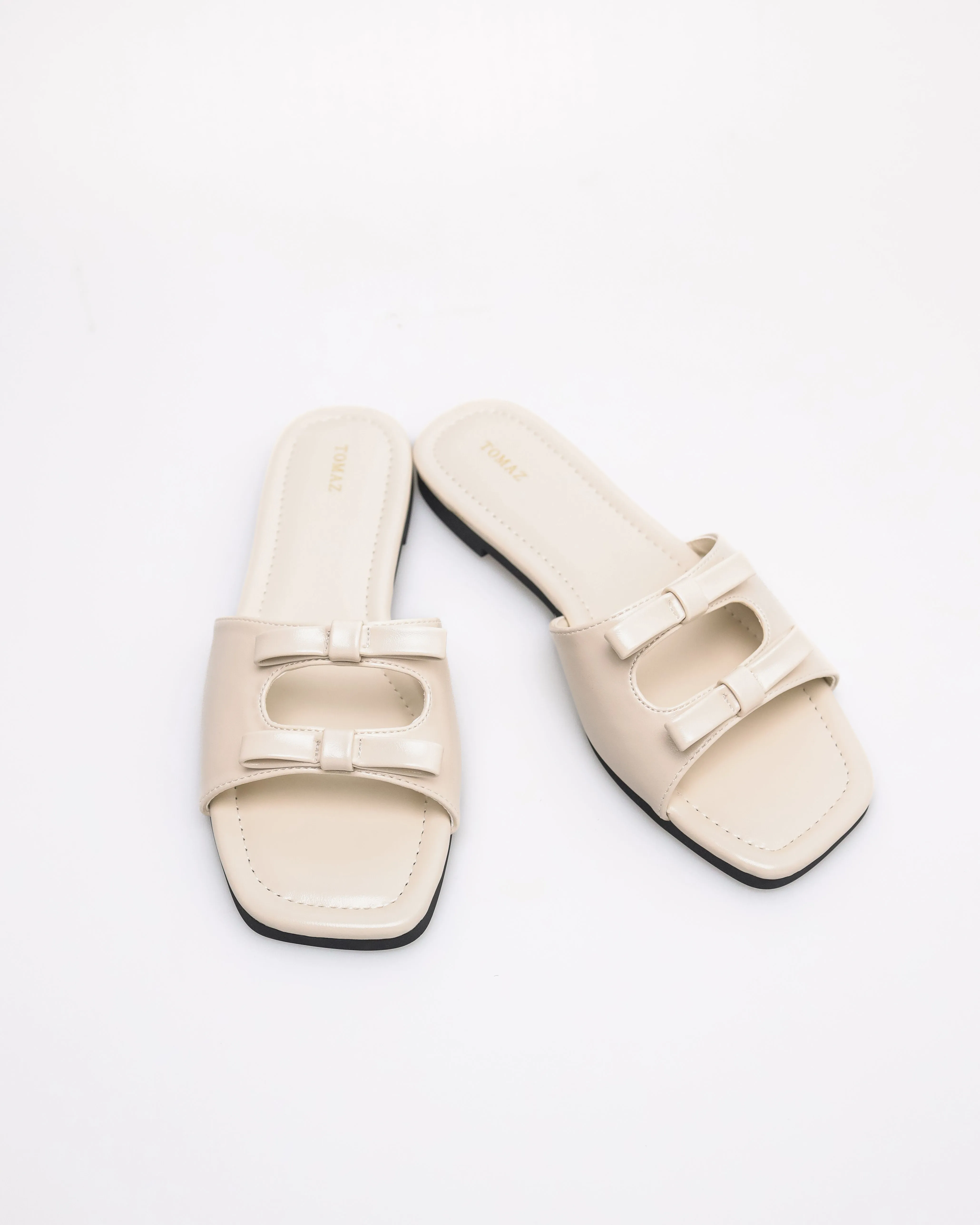 Tomaz NN514 Ladies Duo Folded Bow Flats