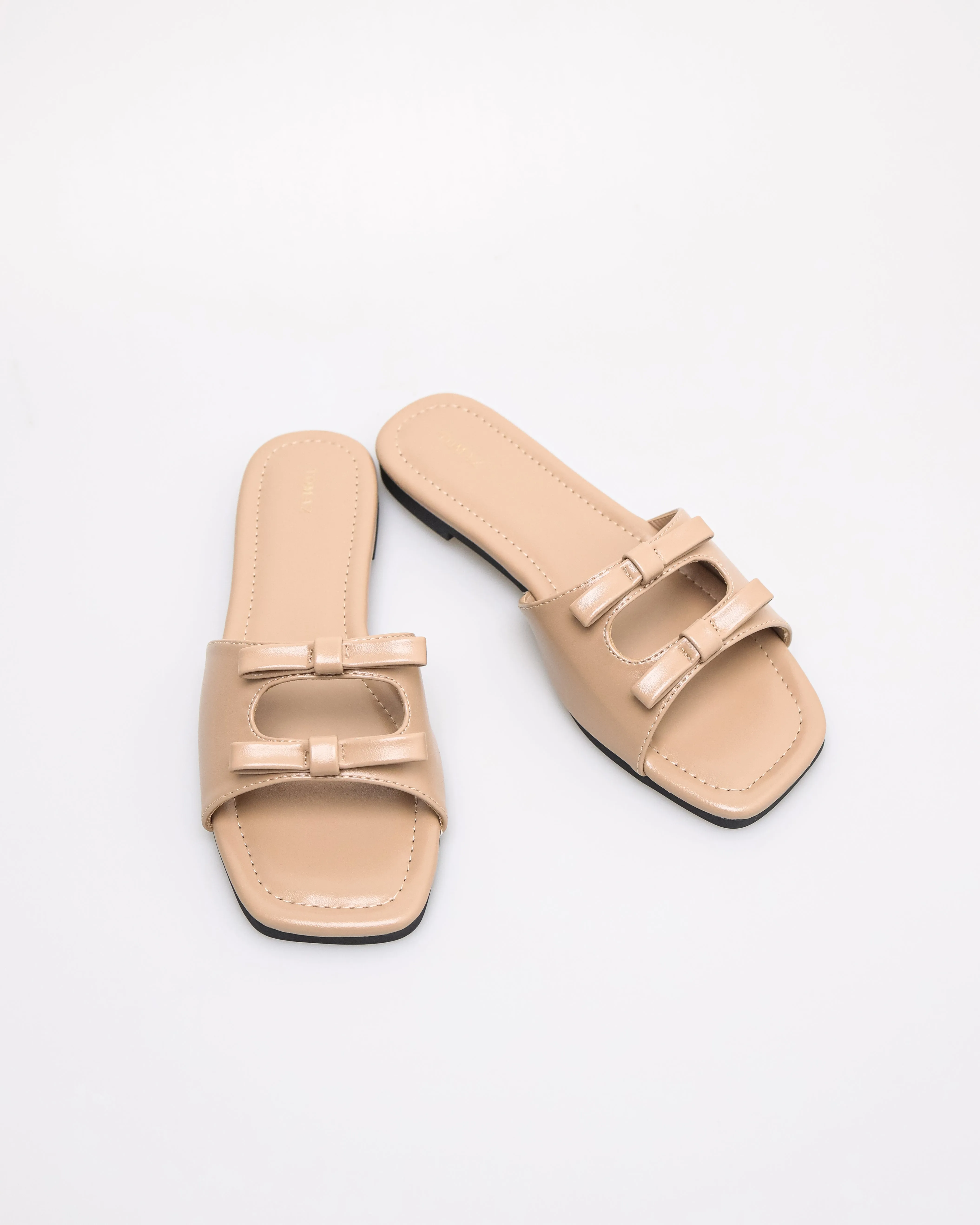 Tomaz NN514 Ladies Duo Folded Bow Flats