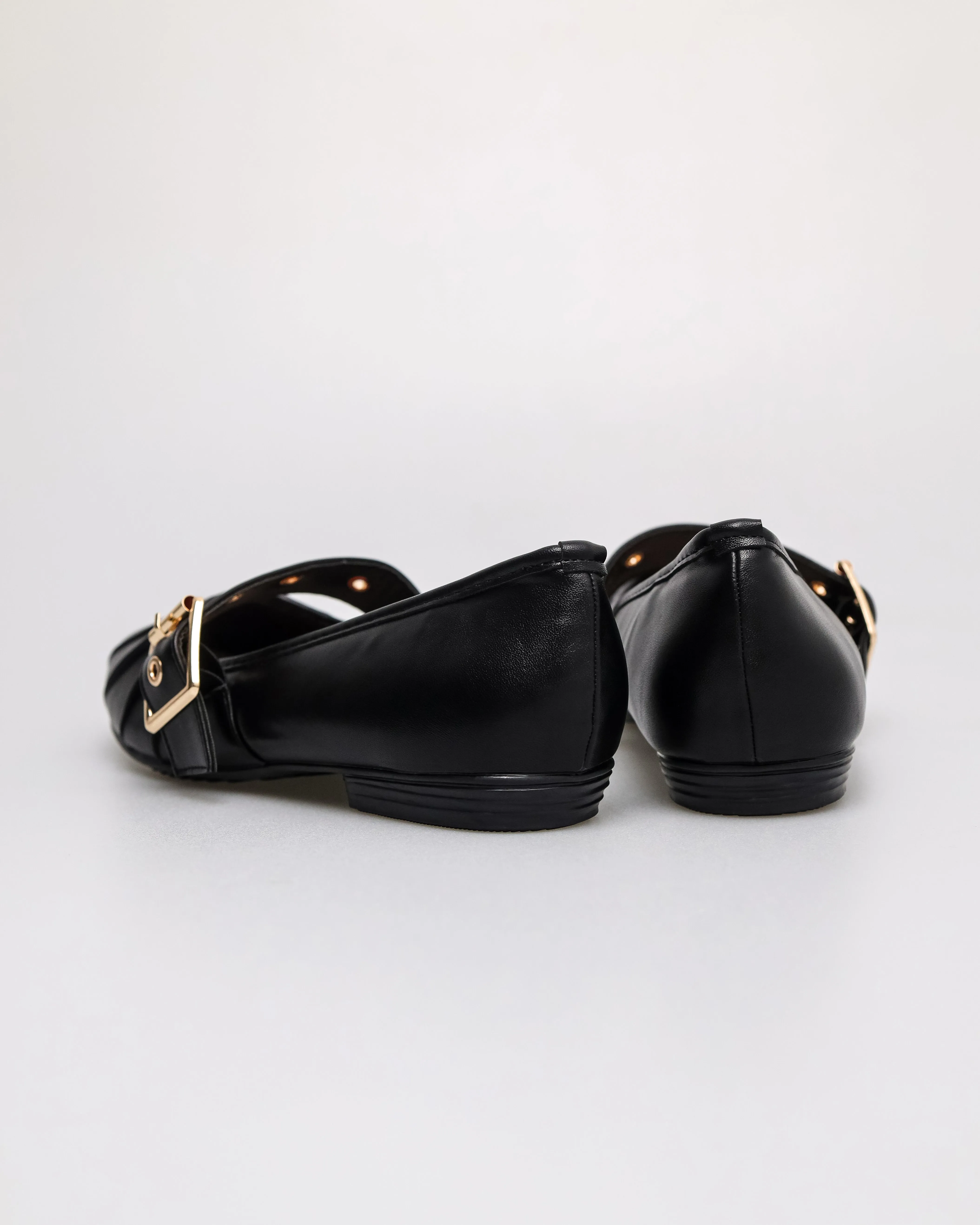 Tomaz NN574 Ladies Buckle Bliss Flats