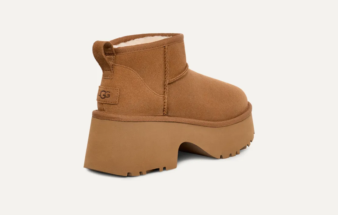 UGG™ Classic Ultra Mini New Heights Chestnut