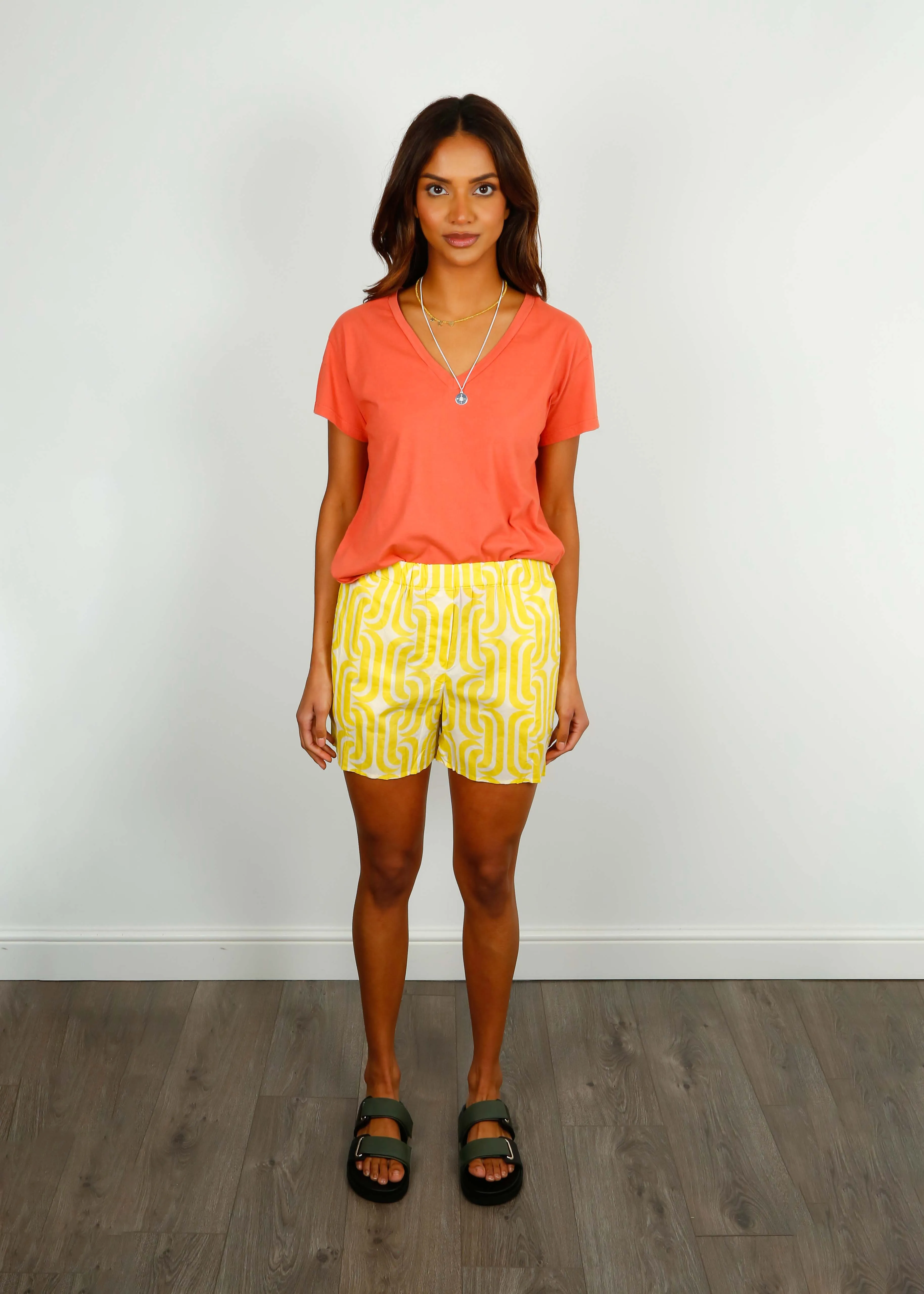 V Venice Top in Cedar