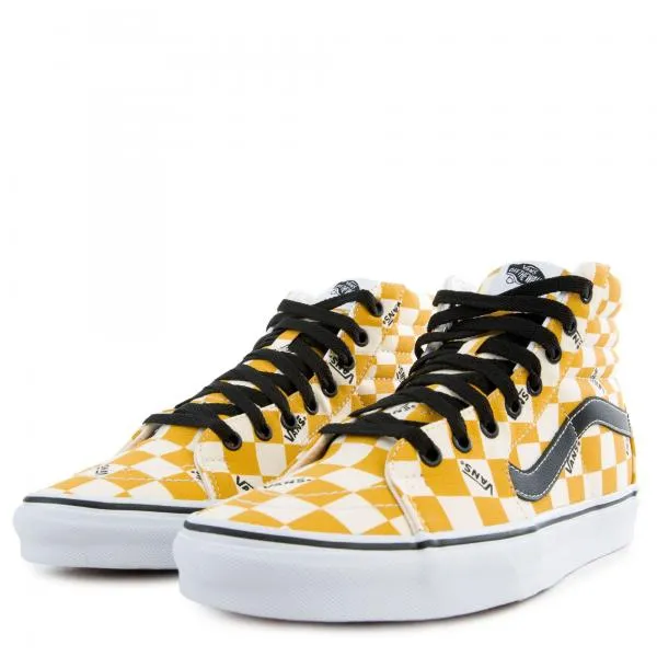 VANS - Men - SK8-HI - Yellow/Black Check