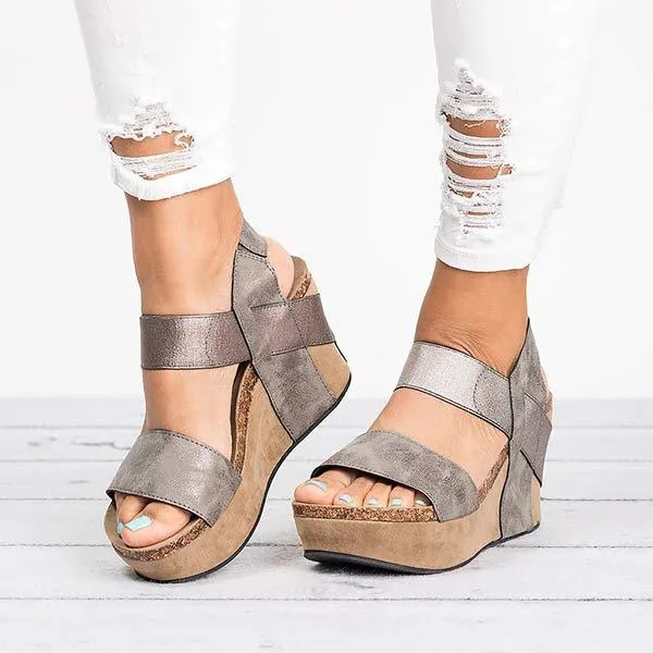 Women'S Casual Wedge Sandals 04351397C