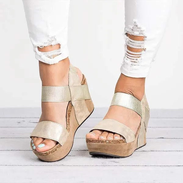 Women'S Casual Wedge Sandals 04351397C