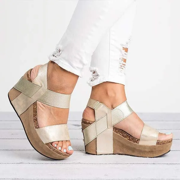 Women'S Casual Wedge Sandals 04351397C